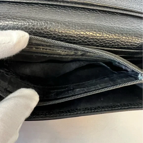 Gucci pebble leather, long wallet‎ - Picture 9 of 13